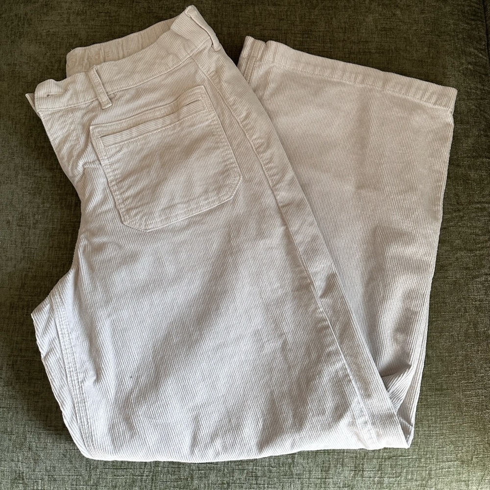 American Eagle Outfitters Women's Cream Jeans